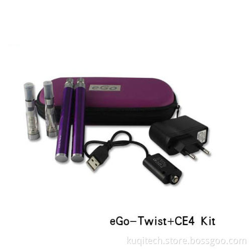 Bilstar Cigarette EGO Twist with Blister Pack CE4/CE4 V3 Clearomizer and EGO C Twist Battery